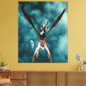 Drakenlied Canvas Afdruk (Insitu (Woonkamer))