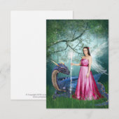 Drakenmagie Bedankkaart (Voorkant / Achterkant)