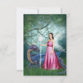 Drakenmagie Bedankkaart (Voorkant)