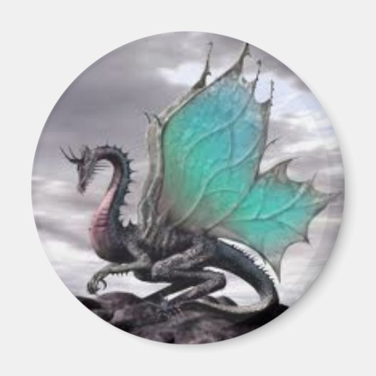 Drakenmagneet! " magneet (Voorkant)