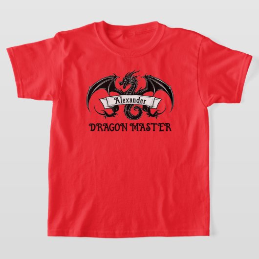 Drakenmeester Personaliseren T-shirt (Laagn)