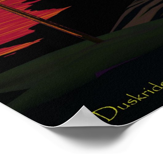 Drakenmigratie Poster (Hoek)