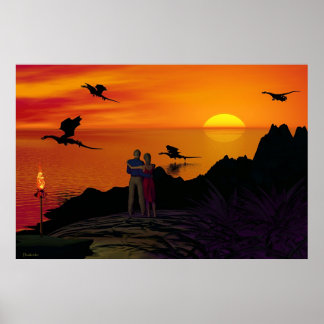 Drakenmigratie Poster