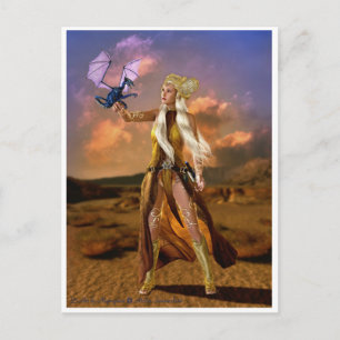 Drakenmoeder Briefkaart