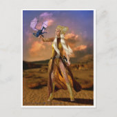 Drakenmoeder Briefkaart (Voorkant)