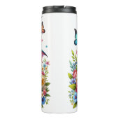 Drakenmoeder: Pup, Bloemen, Moederdag Thermosbeker (Achterkant)