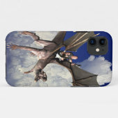 Drakenmuziek in de Wolken Case-Mate iPhone Case (Achterkant (horizontaal))