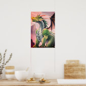 Drakenochtend Poster (Keuken)