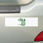 Drakenontwerp 5 bumpersticker (Op auto)