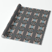 Drakenoog Cadeaupapier (Uitgerold)