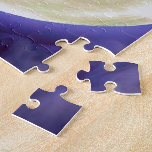 Drakenoog in de maan legpuzzel (Zijkant)