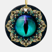 Drakenoog Keramisch Ornament (Voorkant)