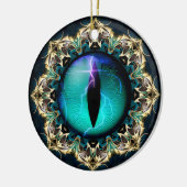 Drakenoog Keramisch Ornament (Links)