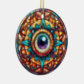 Drakenoog Keramisch Ornament (Rechts)