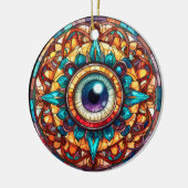 Drakenoog Keramisch Ornament (Links)