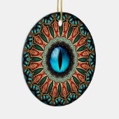 Drakenoog Keramisch Ornament (Rechts)