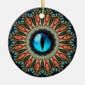 Drakenoog Keramisch Ornament (Voorkant)