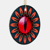 Drakenoog Keramisch Ornament (Rechts)