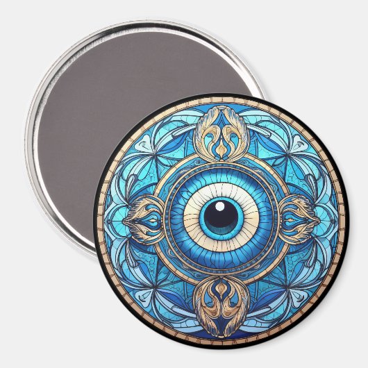 Drakenoog Magneet (Voorkant / Achterkant)