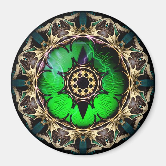 Drakenoog Magneet (Voorkant)