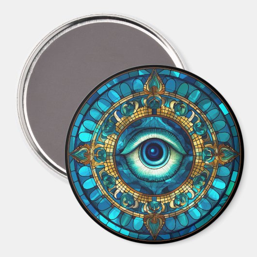 Drakenoog Magneet (Voorkant / Achterkant)