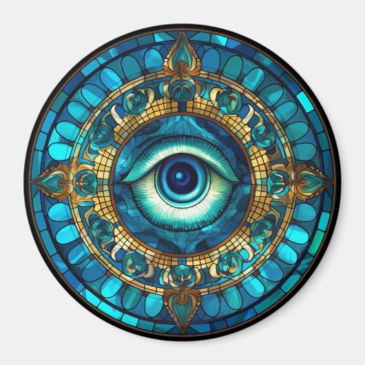 Drakenoog Magneet (Voorkant)