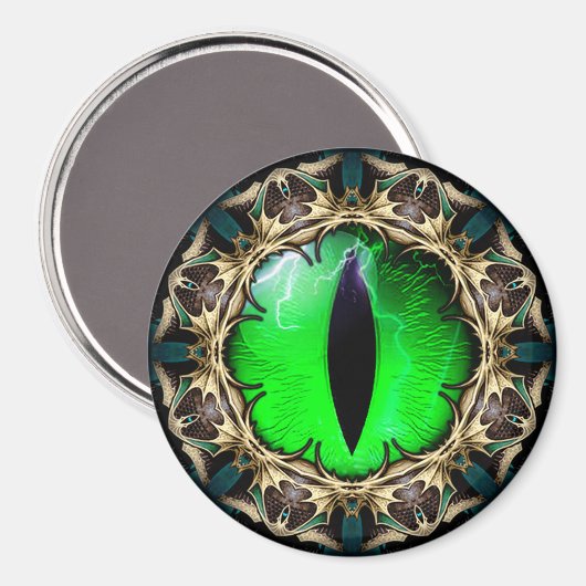 Drakenoog Magneet (Voorkant / Achterkant)