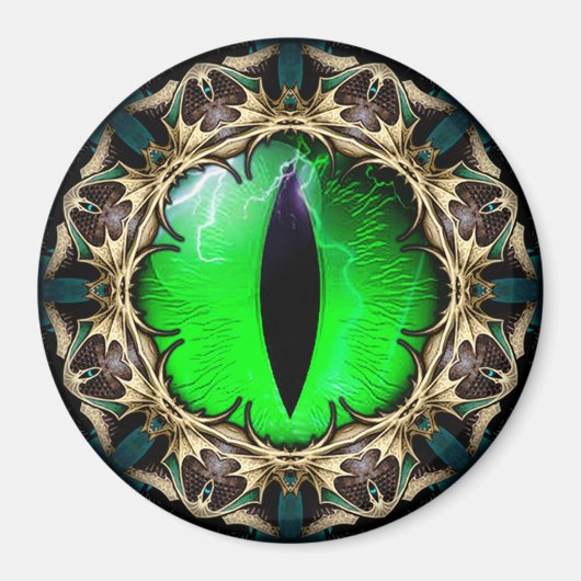 Drakenoog Magneet (Voorkant)