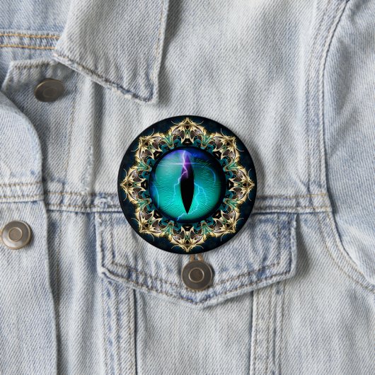 Drakenoog Ronde Button 7,6 Cm (In situ)