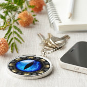 Drakenoog Sleutelhanger (Zijkant)