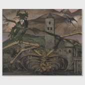 Drakenoorlog Cadeaupapier (Vlak)