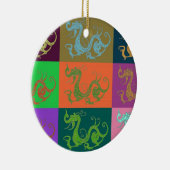Drakenornament Keramisch Ornament (Rechts)