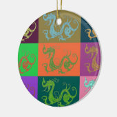 Drakenornament Keramisch Ornament (Links)