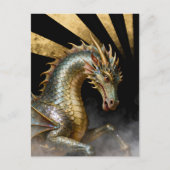 Drakenpaard Briefkaart (Voorkant)