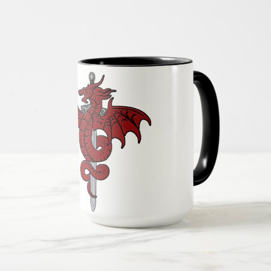 Drakenpagina - Drakenzwaard Mok (Voorkant rechts)