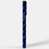 Drakenpatroon 02 blue.bwx4 Black BG Case-Mate iPhone Case (Achterkant / Rechts)