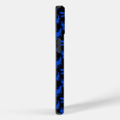 Drakenpatroon 02 blue.bwx4 Black BG Case-Mate iPhone Case (Achterkant / Rechts)
