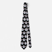 Drakenpatroon nekband stropdas (Voorkant)