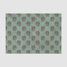  Drakenpatroon Tissuepapier