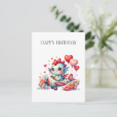 Drakenpiloot Verjaardag Briefkaart (Staand voorkant)