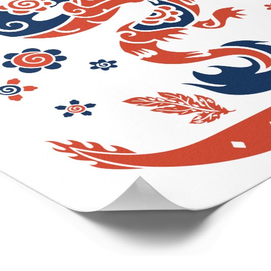 Drakenplanraceontwerp Poster (Hoek)