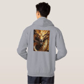 Drakenprint Hoodie (Achterkant volledig)
