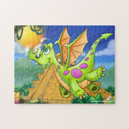 Drakenpuzzel Legpuzzel (Horizontaal)