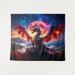 Drakenraster 001 wandkleed