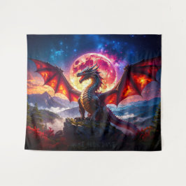 Drakenraster 001 wandkleed