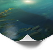 Drakenreflectie Perfect Poster (Hoek)