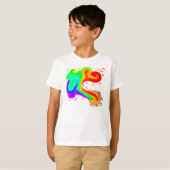 drakenregenboog t-shirt (Voorkant volledig)