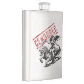Drakenrijder Pin-Up Fles Flacon (Rechts)