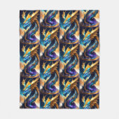 Drakenrijk 1 fleece deken (Voorkant)