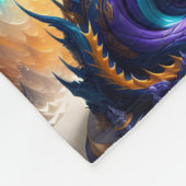 Drakenrijk 1 fleece deken (Hoek)